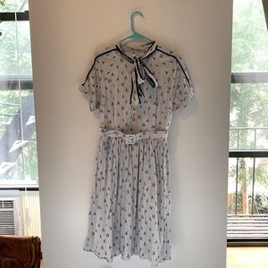 Patterned dress from eshakti